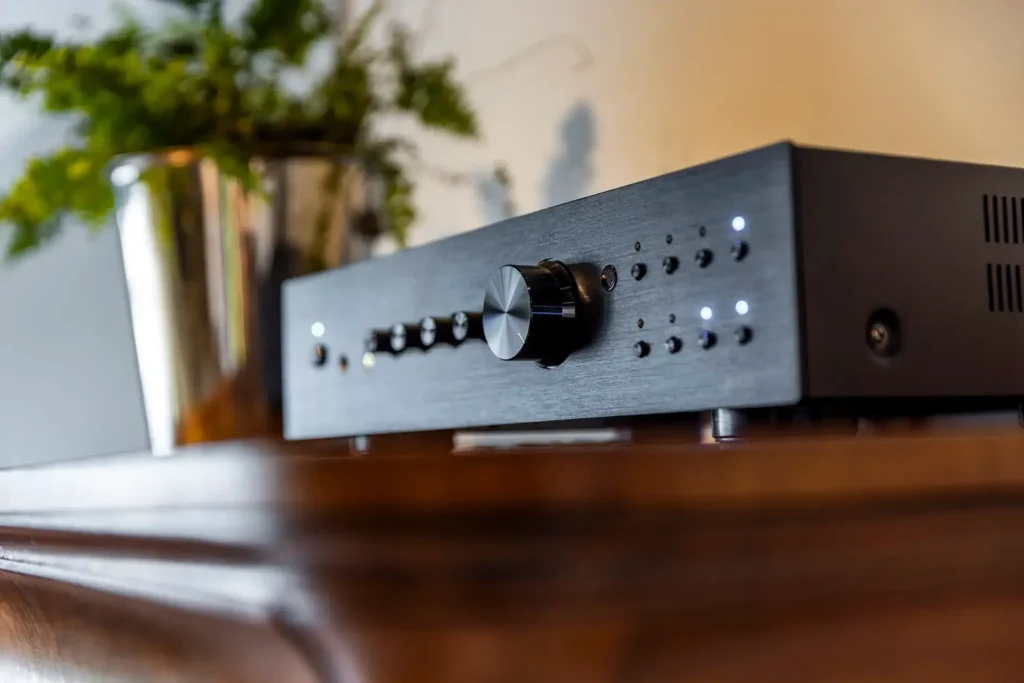 sfeerbeeld van de versterker